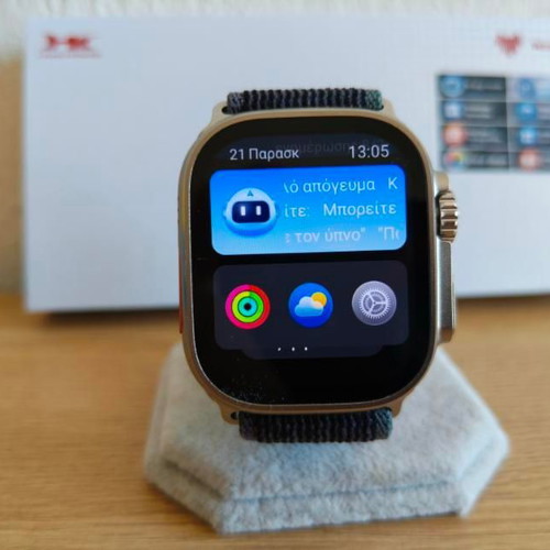 Smartwatch HK11 ULTRA 3 with AMOLED screen and 2 straps