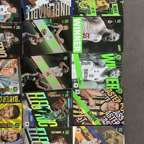 Panini Euroleague Top Class collectible cards pack of 20 like new