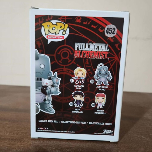 Funko Pop! Alphonse Elric with Kittens Fullmetal Alchemist vinyl figure like new
