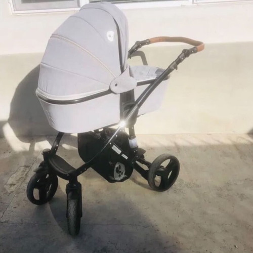 Lorelli 3-in-1 baby stroller with newborn bassinet, seat and car seat