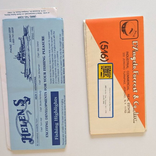 Vintage travel brochures USA set of 14 used from 1980s