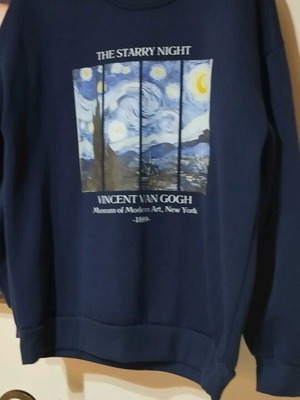 Φούτερ σκούρο μπλε μέγεθος S σαν καινούργιο