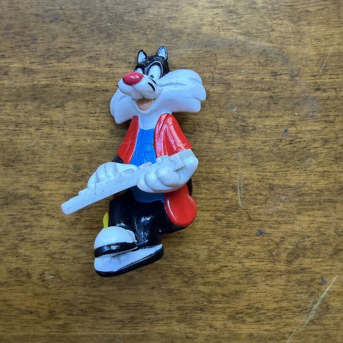 Looney Tunes Sylvester Playing Piano Figure used