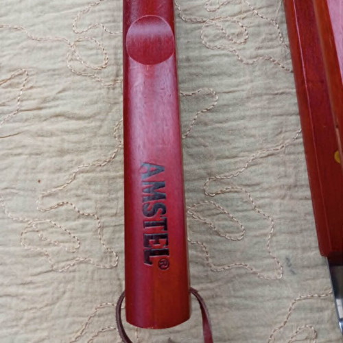 Amstel barbecue and grilling set stainless steel with wooden handles new