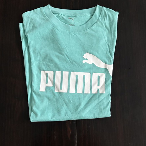 Puma T shirt new, turquoise, size L