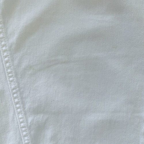 Frankie Morello white baggy loose cropped pants used, size S