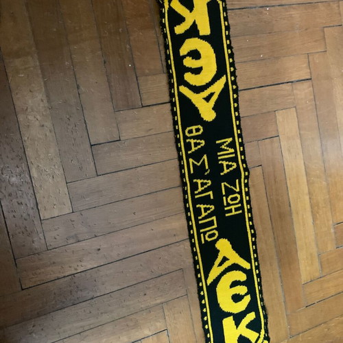 AEK scarf 90s used, official replica