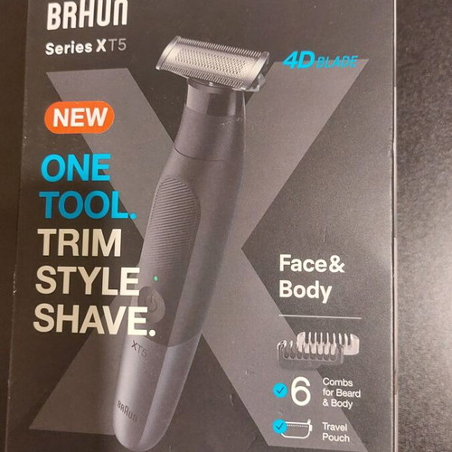 Muhle R89 Grande safety razor with R41 head and Braun XT5300, like new