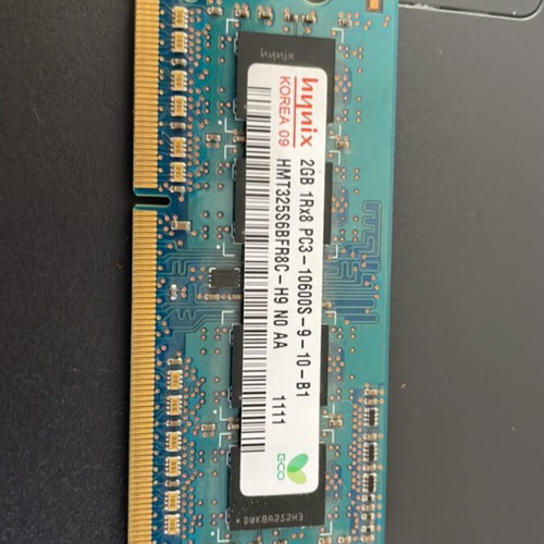 Hynix 2GB 10600s DDR3 like new
