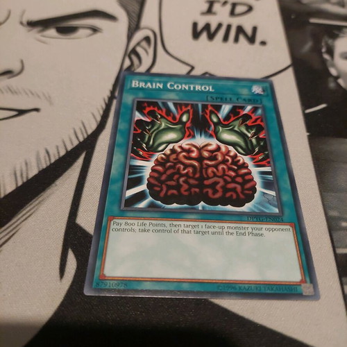 Brain Control Yu-Gi-Oh! card used