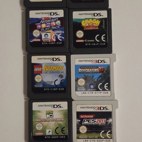 Nintendo 3DS and DS game cartridges like new, various titles