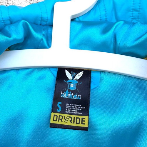 Burton Dryride sleeveless snow jacket size S like new, blue