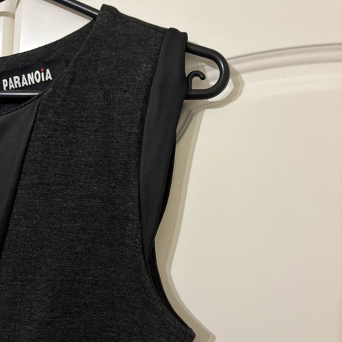 Paranoia dress dark gray like new, size S