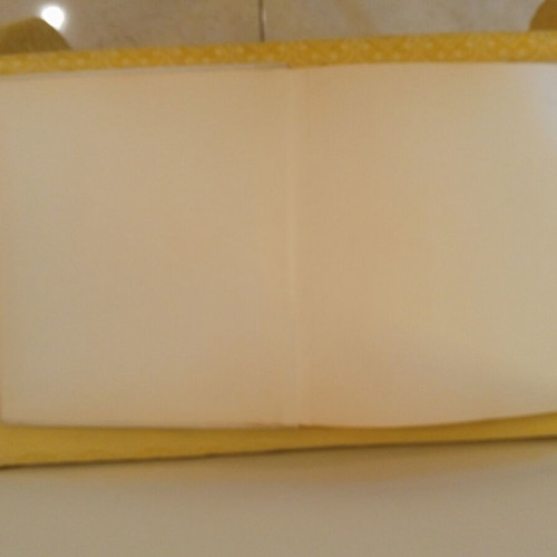 Wedding photo album like new with front frame, luxury style