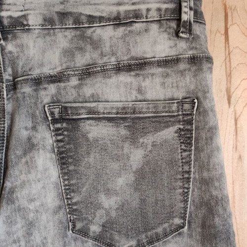 Jeggings acid wash carbon burnt tie dye large, new