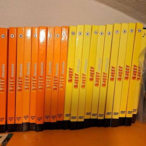 Muzzy BBC collectible foreign language DVDs like new