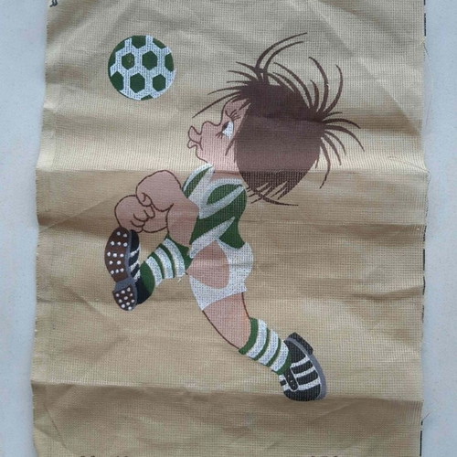 Vintage embroidery footballer Panathinaikos like new