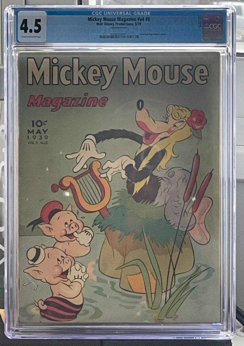 Mickey Mouse Magazine #V4 #8 used, 5/1939 - € 400,00 - Vendora.cy