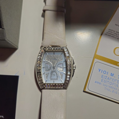 Guess women's watch used with box and purchase receipt