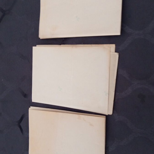 Three printed documents of Royal Naval Base Salamina 1964 used