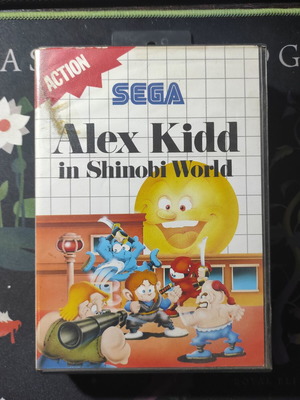 Alex Kidd in Shinobi World Sega Mark III Master System μεταχειρισμένο πλήρες