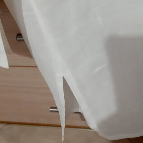 Zara White Linen Shirt Large, Long, Like New