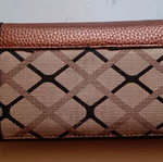 Axel women's brown wallet used
