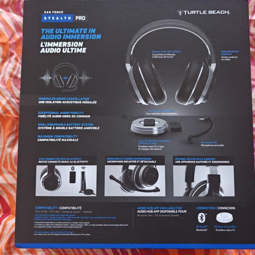Turtle Beach Stealth Pro wireless gaming headset like new