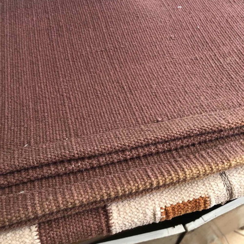 Chenille/cotton rug 140x200 like new with fading