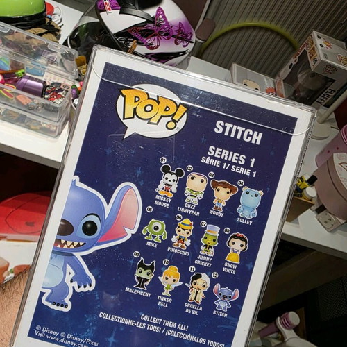 Funko Pop! Stitch like new, rare collectible