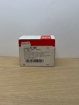 Load Switch three-pole 80A RS373/80 ABB new