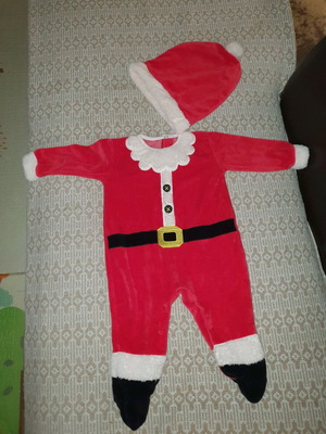 Santa Claus baby costume like new