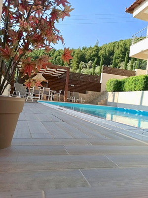 Deluxe Βίλα 214 τμ στην Εύβοια με πισίνα και θέα θάλασσα