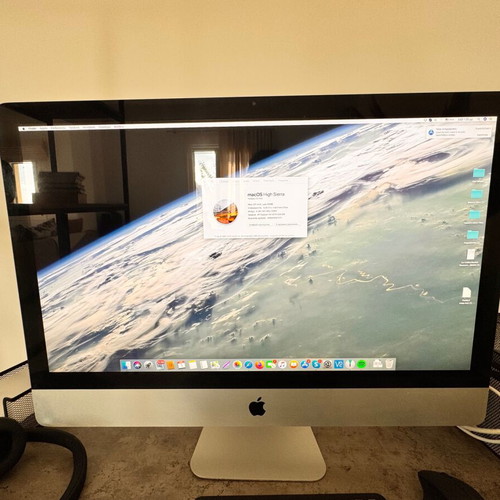 iMac 27 inch late 2009 used, High Sierra, Intel Core Duo 3.06GHz, 4GB