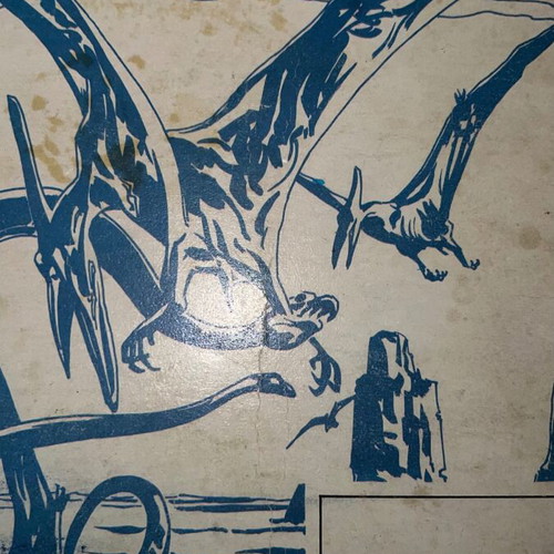 Panini Prehistoric sticker album used, first edition with stickers