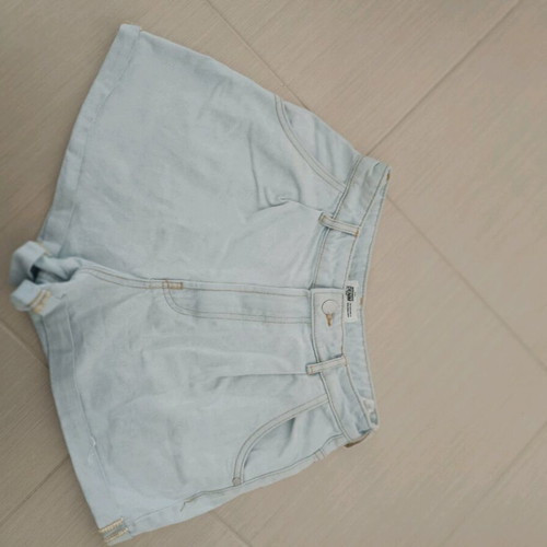 Zara light blue jeans shorts like new