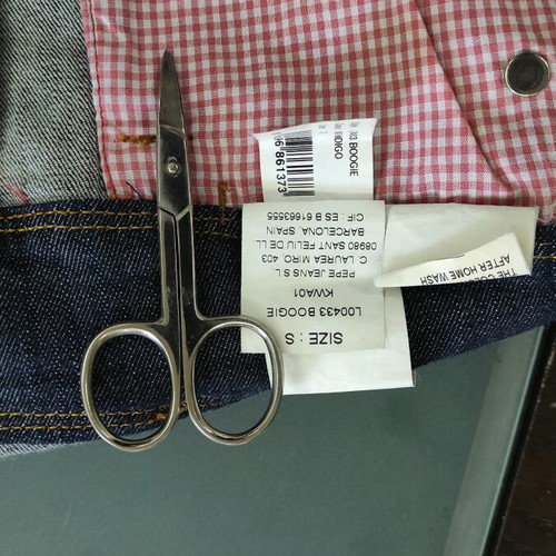 Pepe Jeans denim dress like new, size small, blue