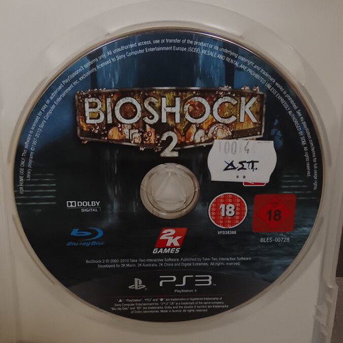 Bioshock 2 PlayStation 3 game like new