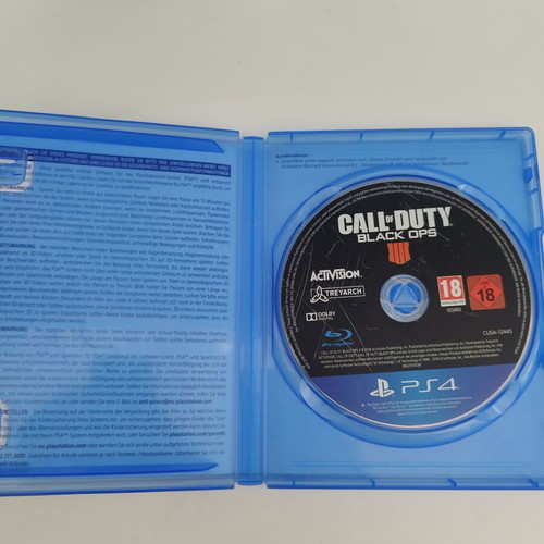 Call of Duty Black Ops 4 PlayStation 4 used