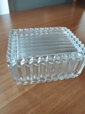 Crystal case for cigarette or other use