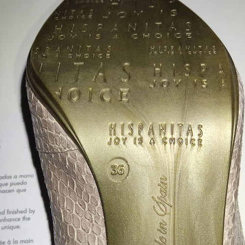 Hispanitas nude nougat pumps size 36 like new, 9cm heel