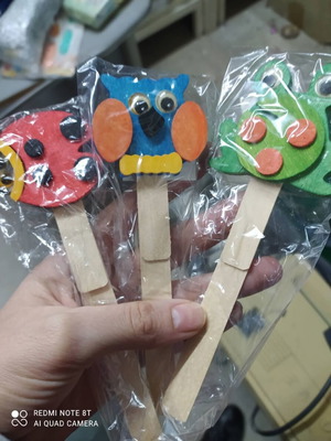 Wooden bookmarks set of 3