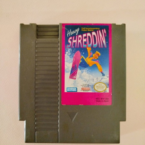 Heavy Shreddin' NES game used