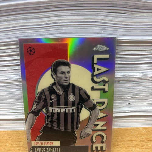 2025-26 Topps Chrome UEFA UCC Last Dance Javier Zanetti new