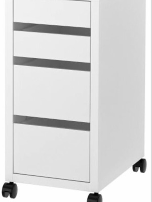 Drawer unit with wheels like new, 35x50x75 cm