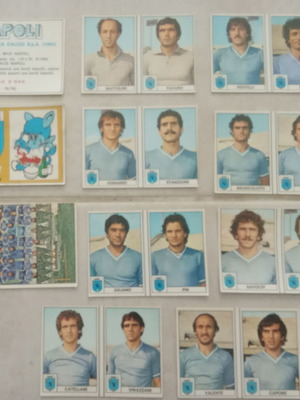 Calciatori Napoli 1977/78 stickers like new