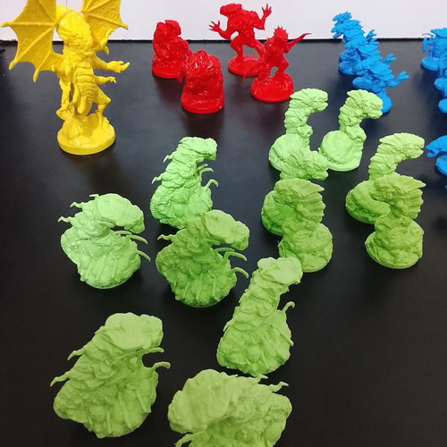Project Elite Alien Pack expansion pack used with 39 miniatures and tokens