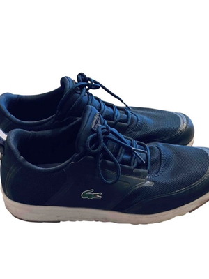 Lacoste γυναικεία αθλητικά παπούτσια μπλε με άσπρο πάτο νούμερο 41 σαν καινούργιο