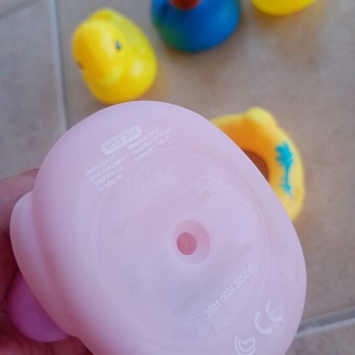 Rubber duck toys, pack of 5