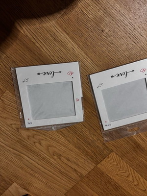 Magnetic photo frames new, set of 2 pieces